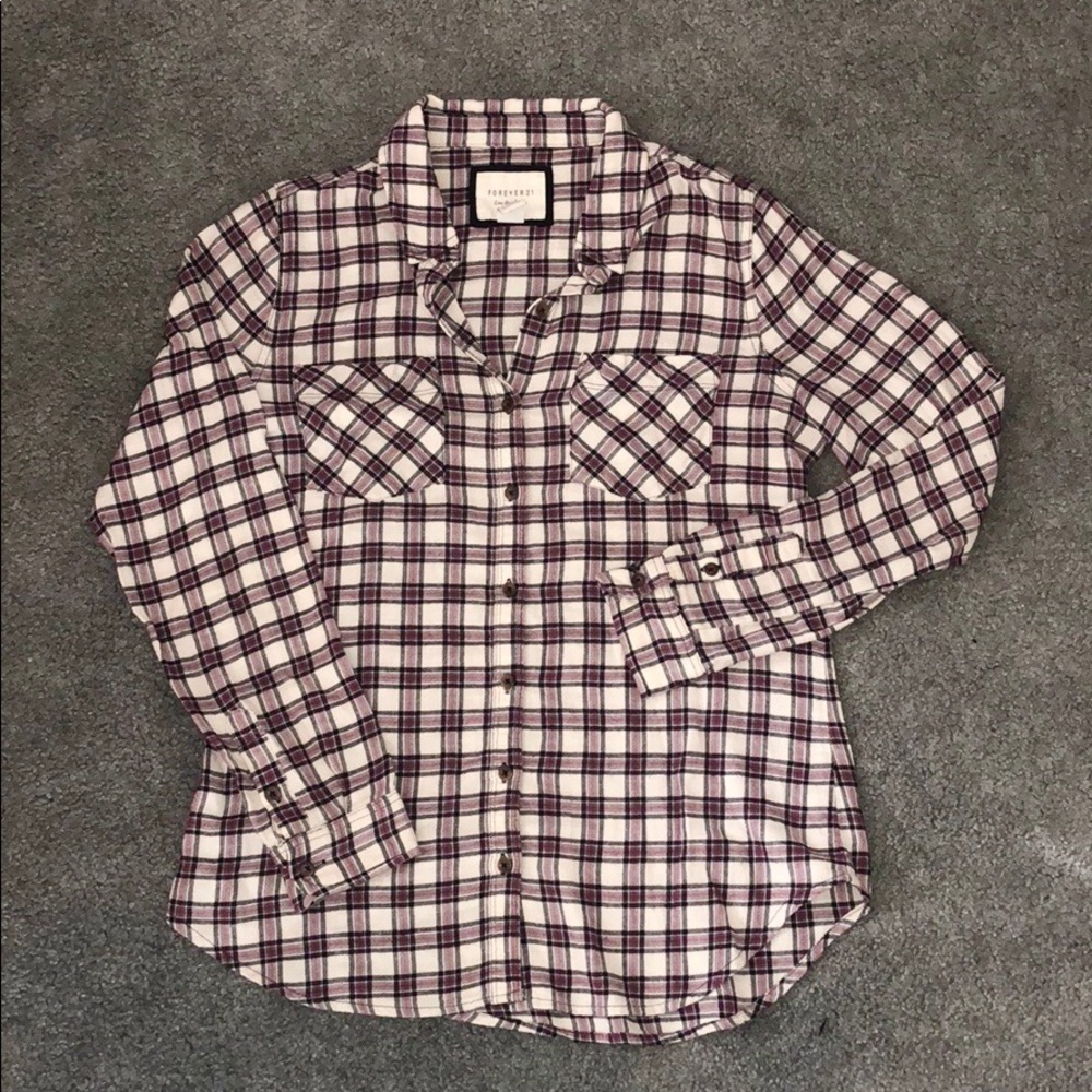 Forever 21 plaid flannel